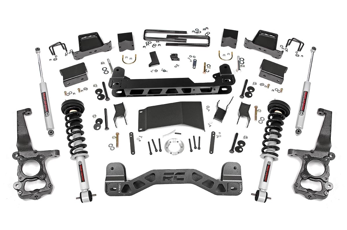 Ford F-150 Suspension Lift Kit - Rough Country - 6 Inch Lift Kit | N3 Struts - '15-'20
